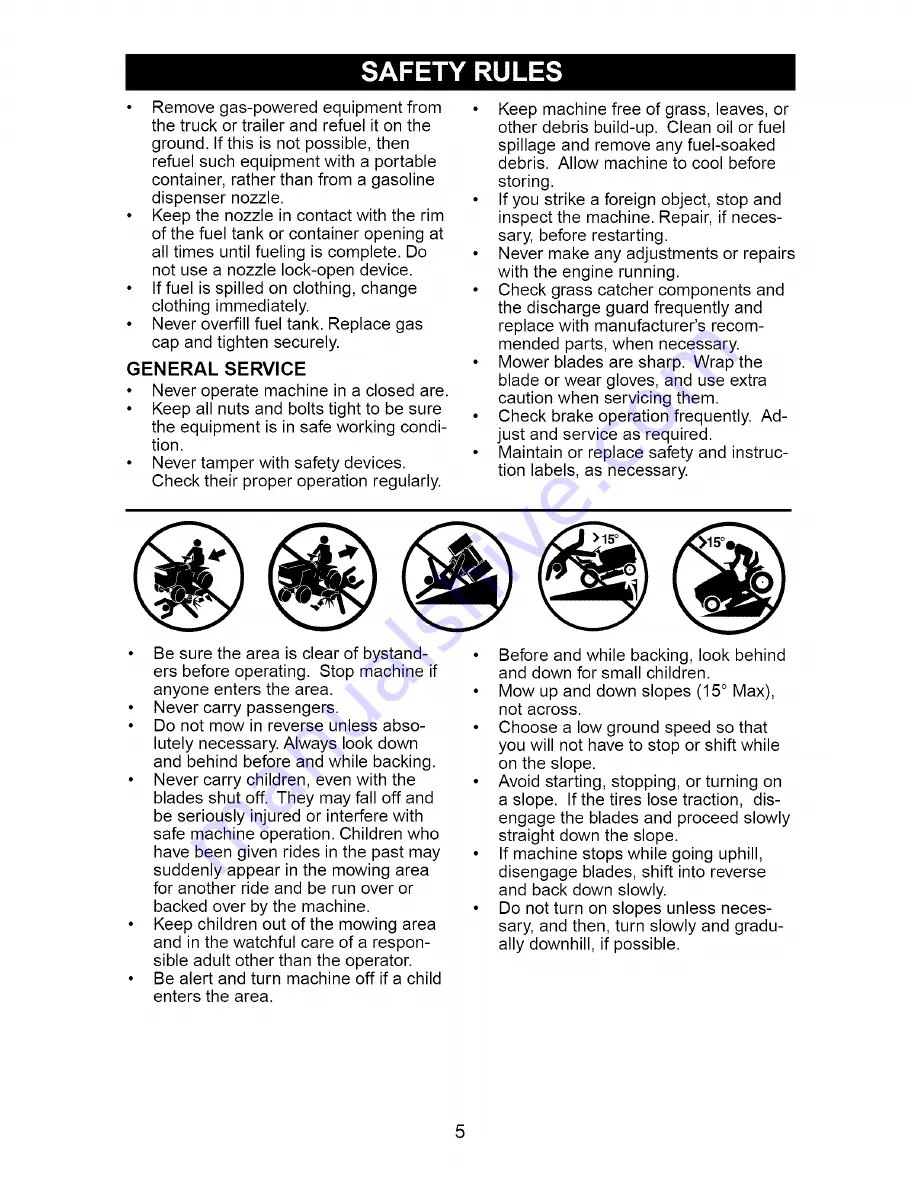 Craftsman 917.275620 Owner'S Manual Download Page 5