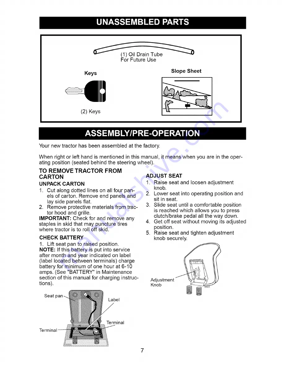 Craftsman 917.275620 Owner'S Manual Download Page 7