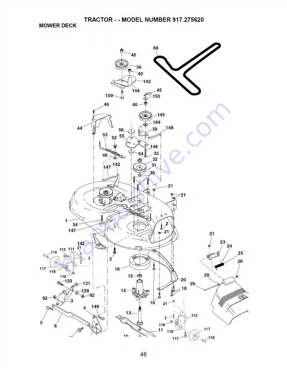 Craftsman 917.275620 Owner'S Manual Download Page 46