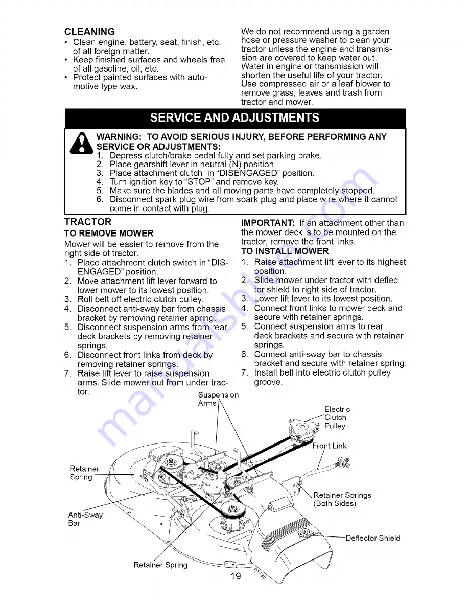 Craftsman 917.275631 Скачать руководство пользователя страница 19