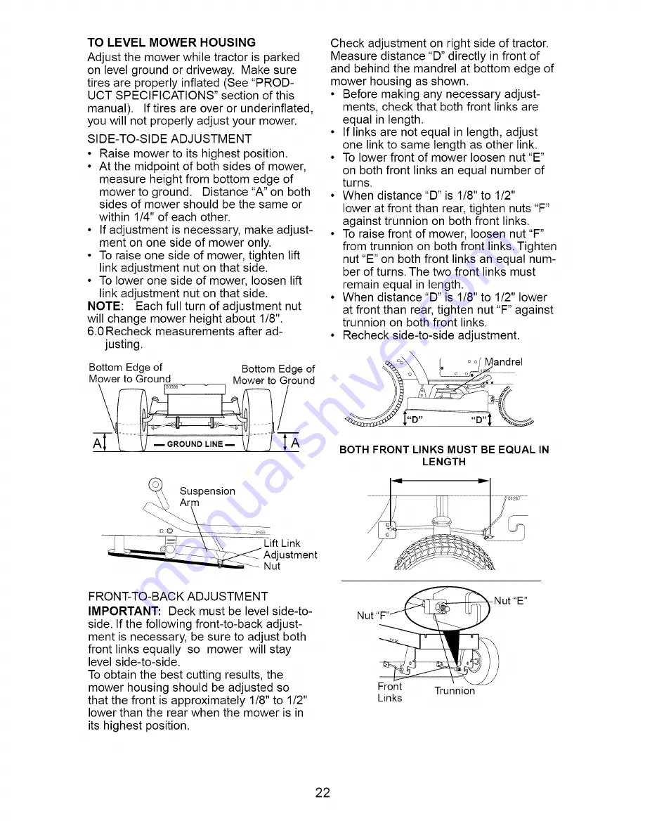 Craftsman 917.275671 Owner'S Manual Download Page 22