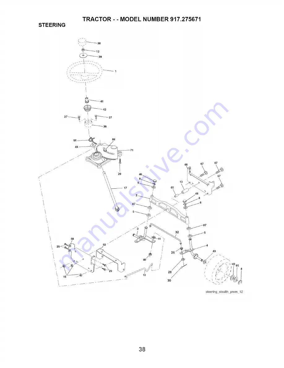 Craftsman 917.275671 Owner'S Manual Download Page 38