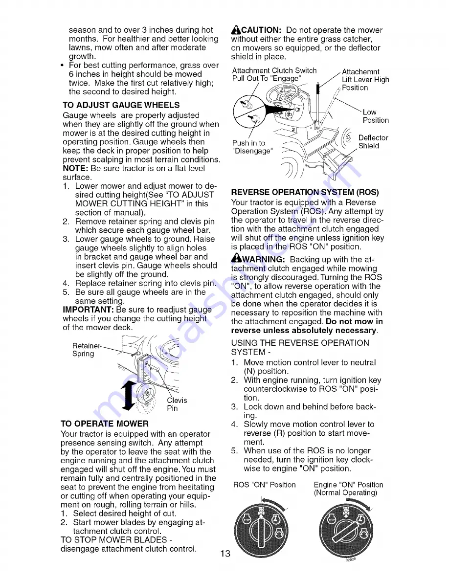 Craftsman 917.275683 Owner'S Manual Download Page 13