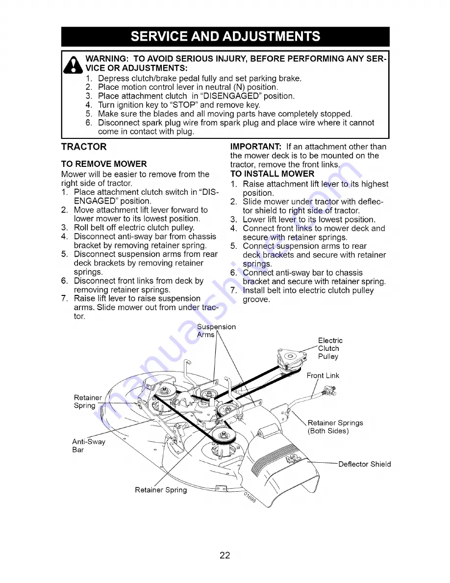 Craftsman 917.275684 Скачать руководство пользователя страница 22