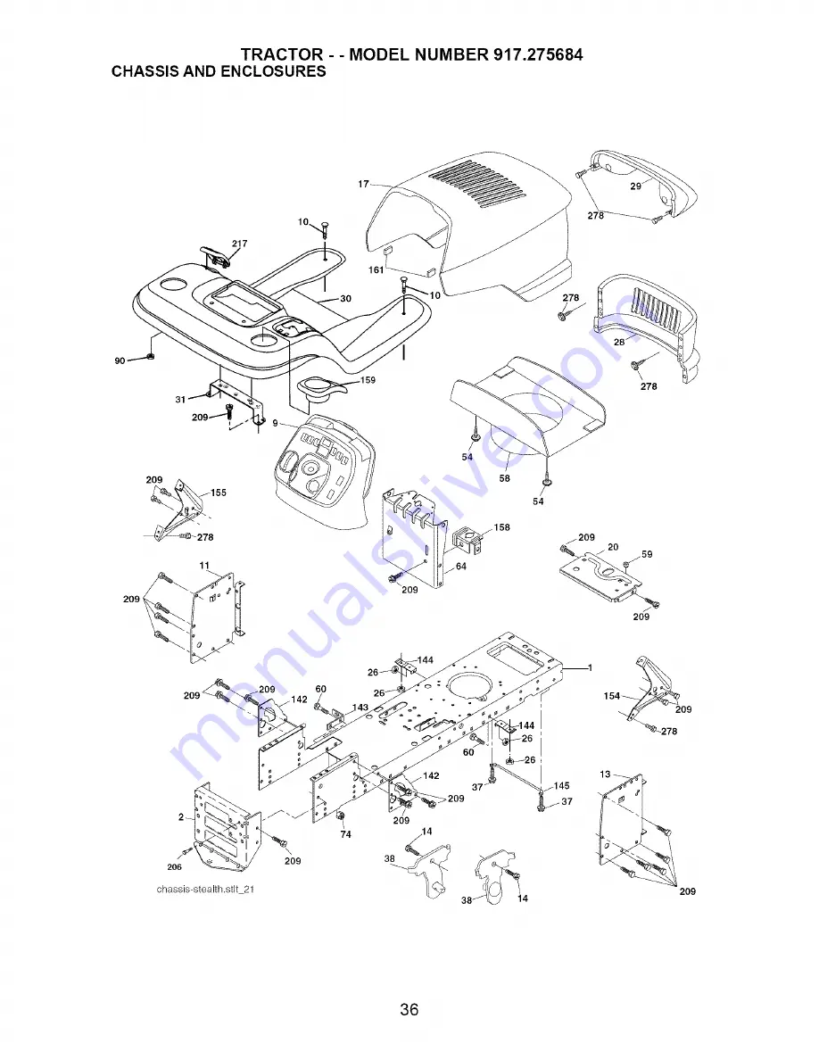 Craftsman 917.275684 Скачать руководство пользователя страница 36