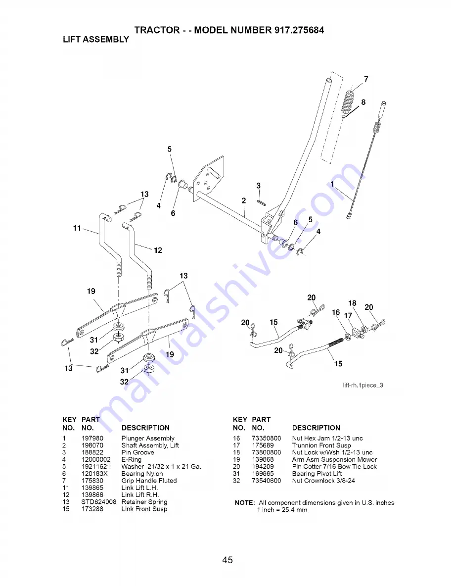 Craftsman 917.275684 Owner'S Manual Download Page 45