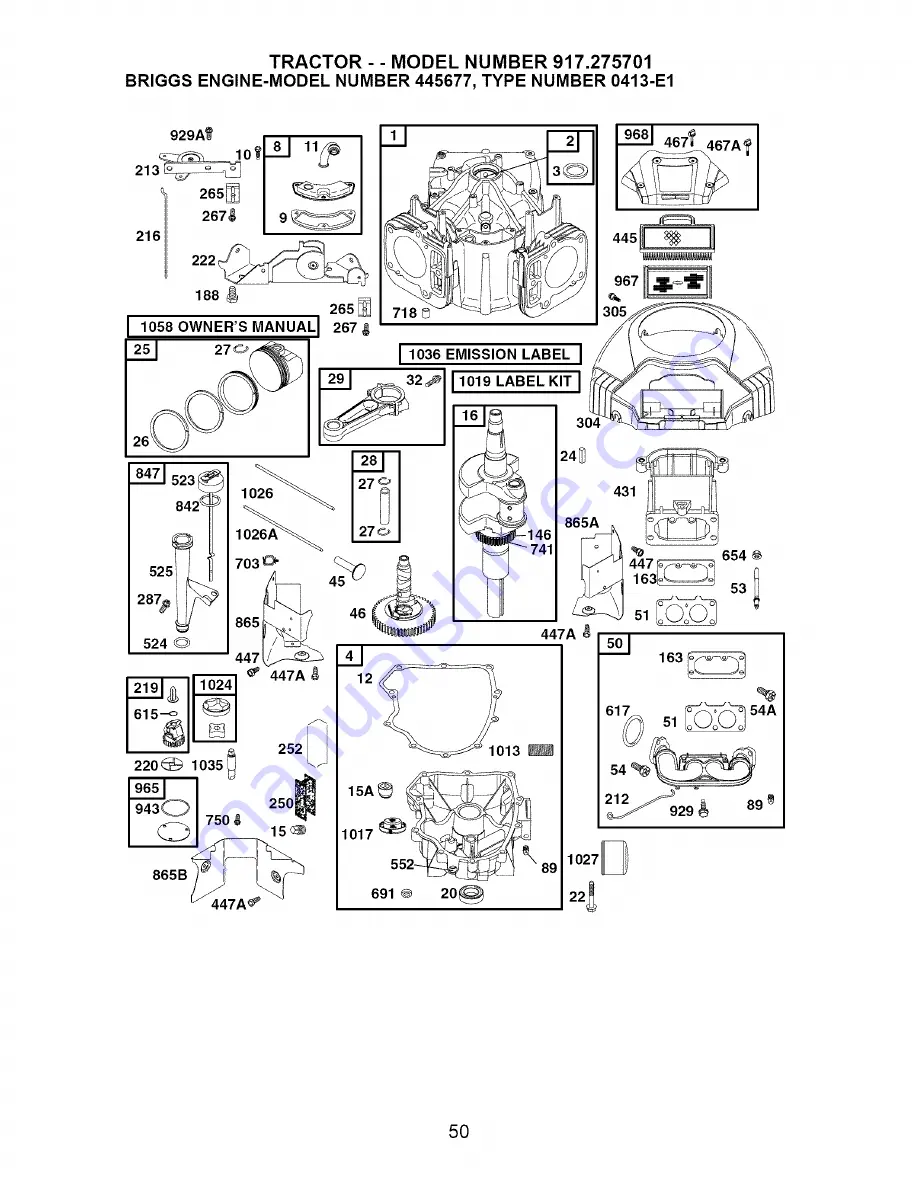 Craftsman 917.275701 Owner'S Manual Download Page 50