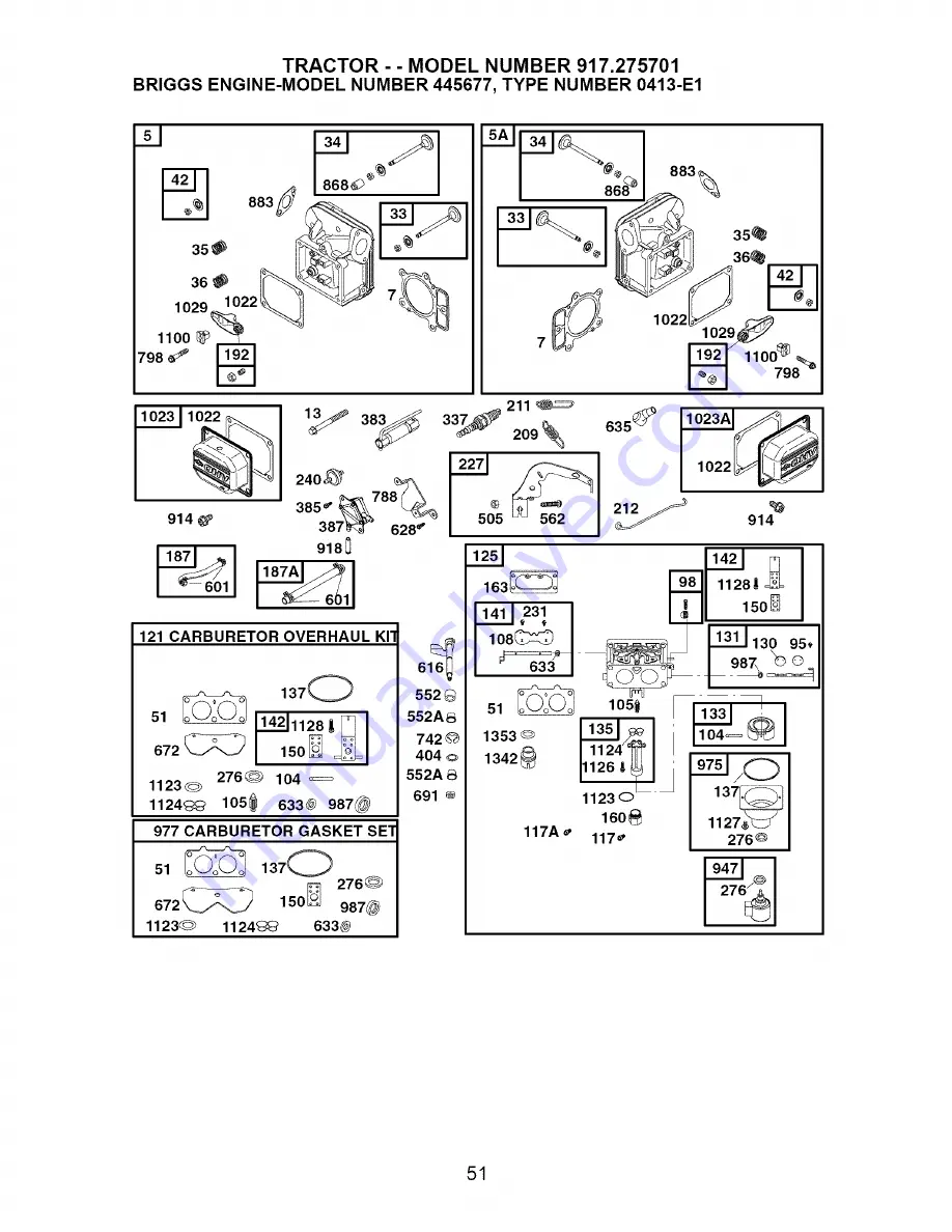 Craftsman 917.275701 Owner'S Manual Download Page 51