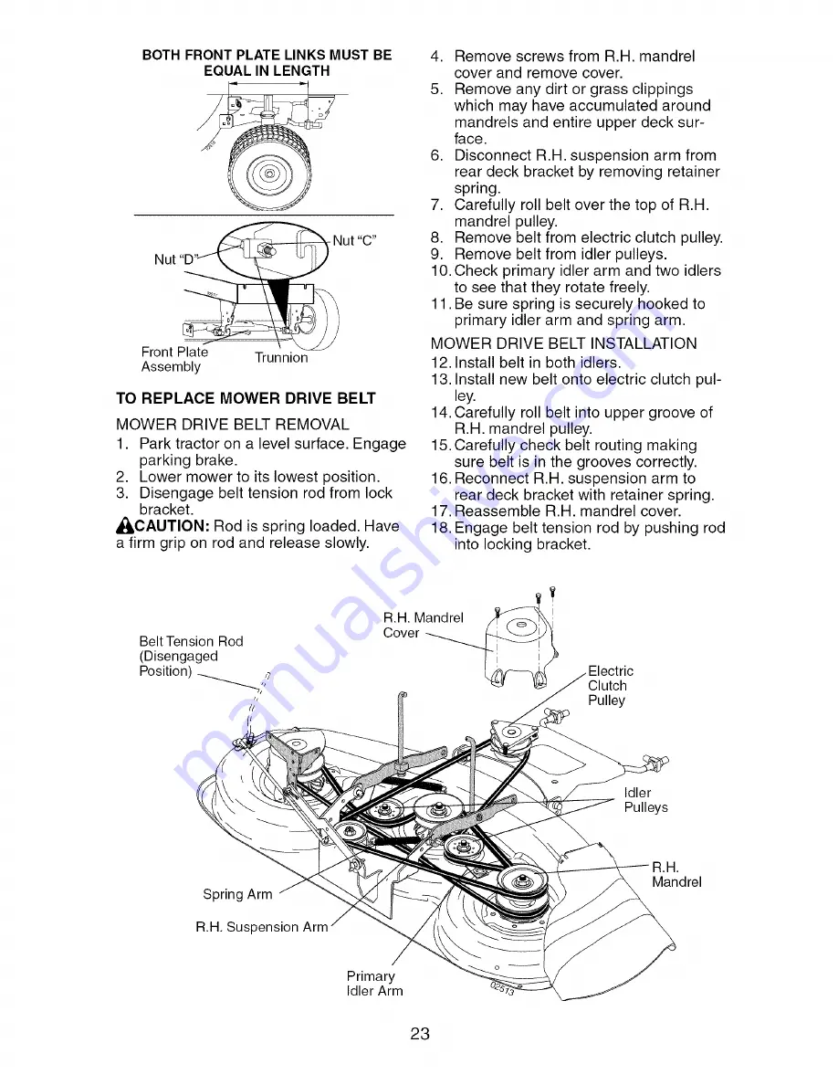 Craftsman 917.275740 Owner'S Manual Download Page 23