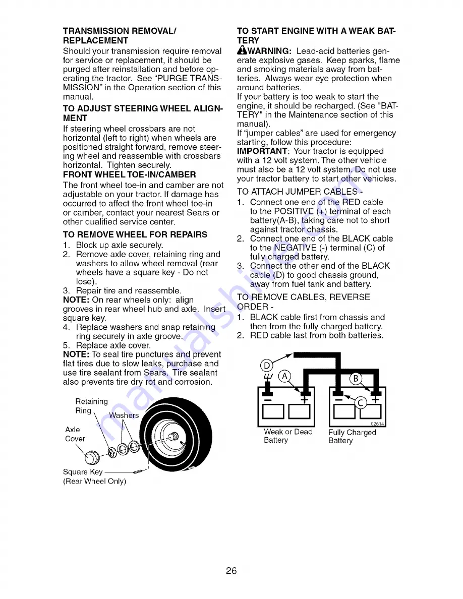 Craftsman 917.275740 Скачать руководство пользователя страница 26