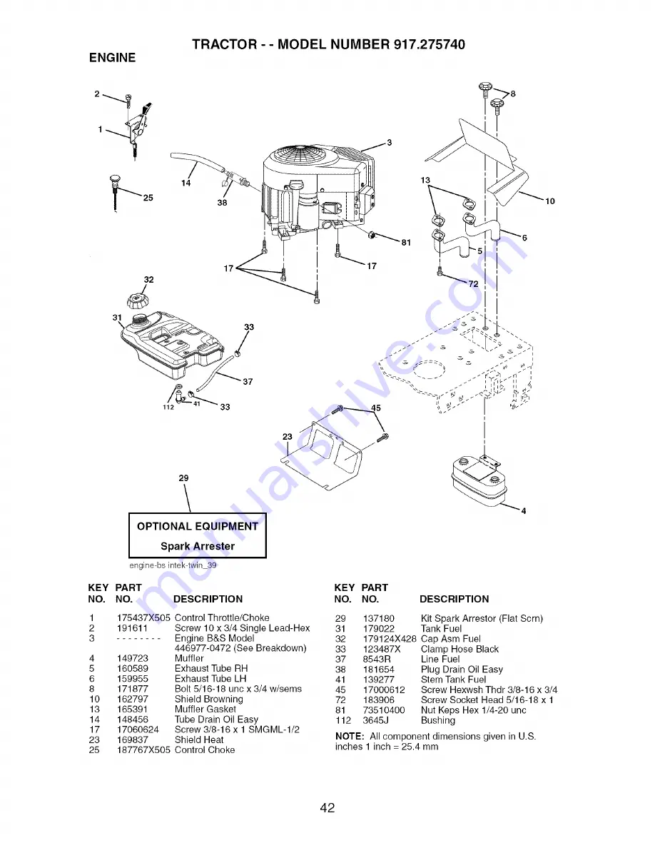 Craftsman 917.275740 Owner'S Manual Download Page 42