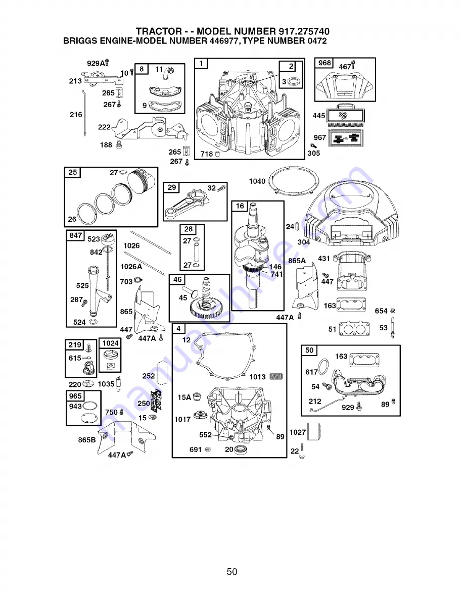 Craftsman 917.275740 Скачать руководство пользователя страница 50