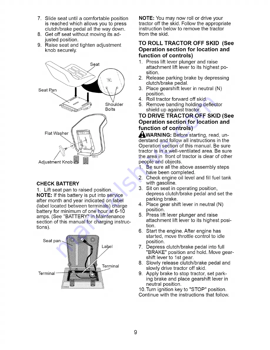 Craftsman 917.275750 Owner'S Manual Download Page 9