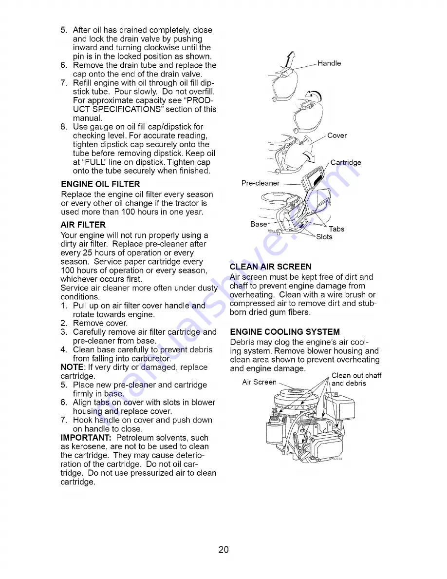 Craftsman 917.275750 Owner'S Manual Download Page 20