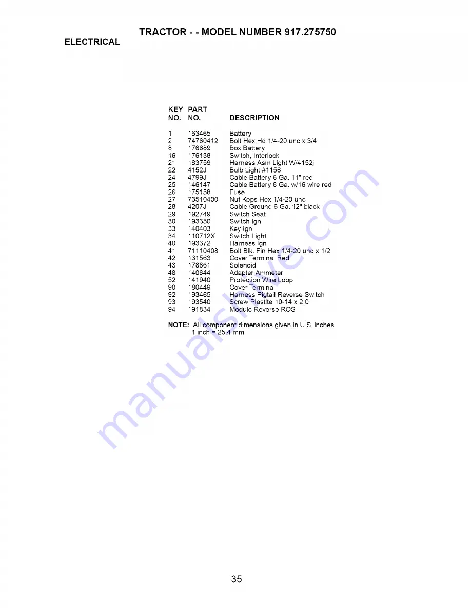 Craftsman 917.275750 Скачать руководство пользователя страница 35