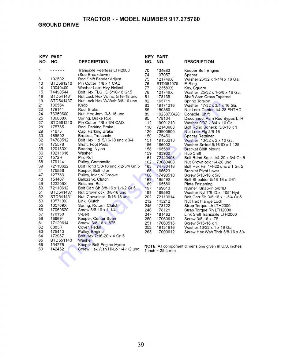 Craftsman 917.275760 Owner'S Manual Download Page 39