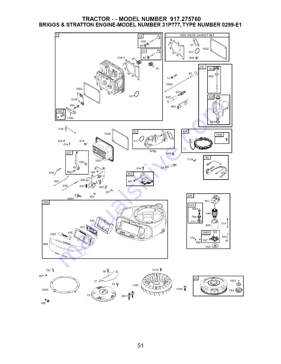 Craftsman 917.275760 Скачать руководство пользователя страница 51