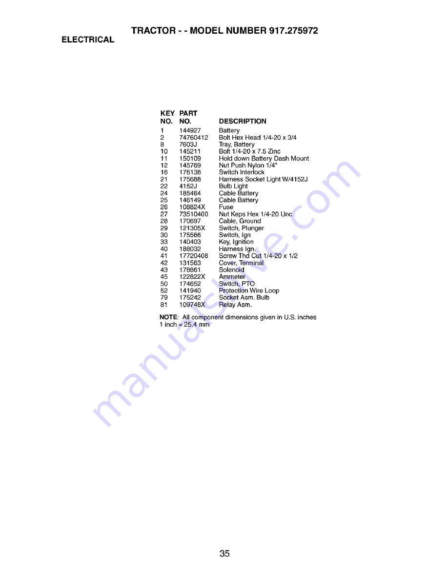 Craftsman 917.275972 Owner'S Manual Download Page 35