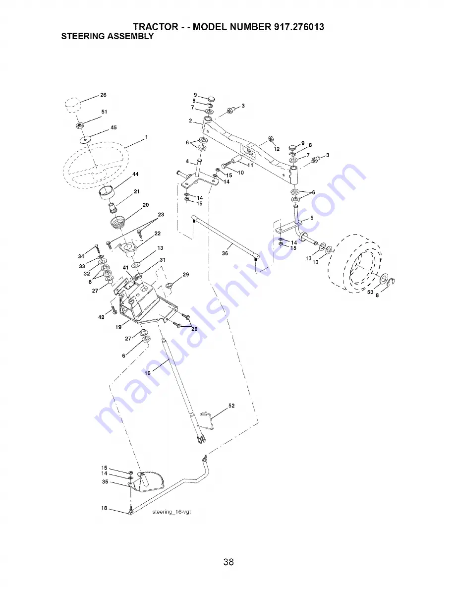 Craftsman 917.276013 Owner'S Manual Download Page 38