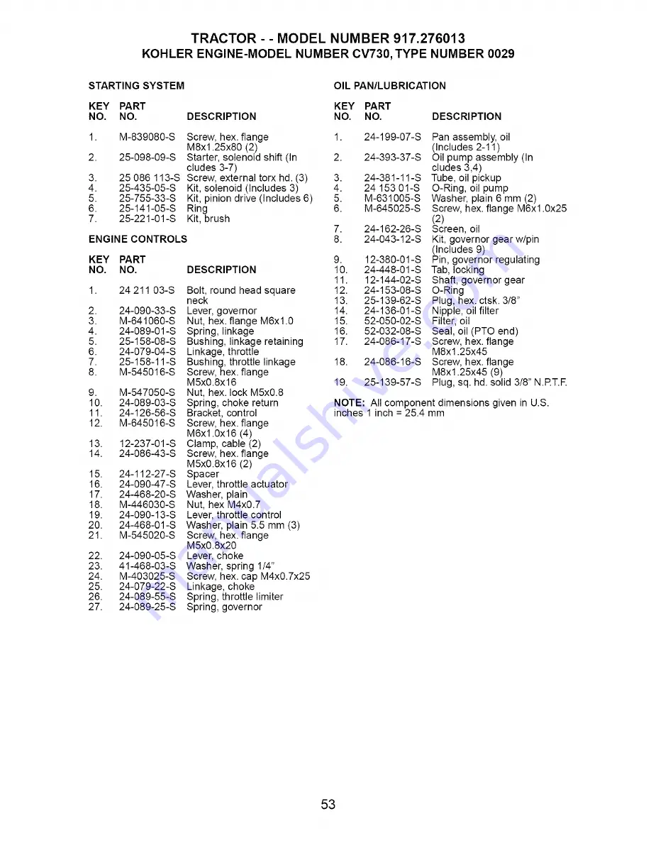 Craftsman 917.276013 Owner'S Manual Download Page 53