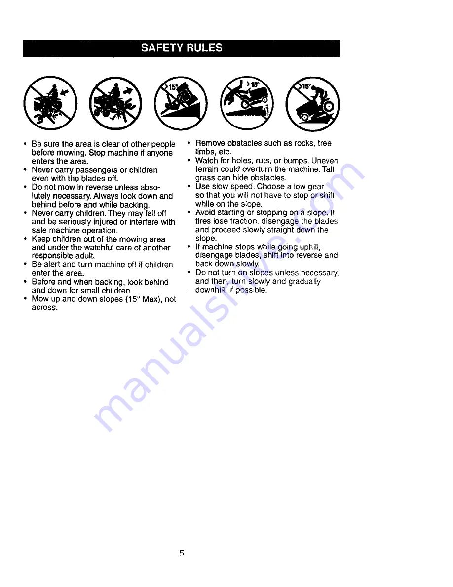 Craftsman 917.27603 Owner'S Manual Download Page 5