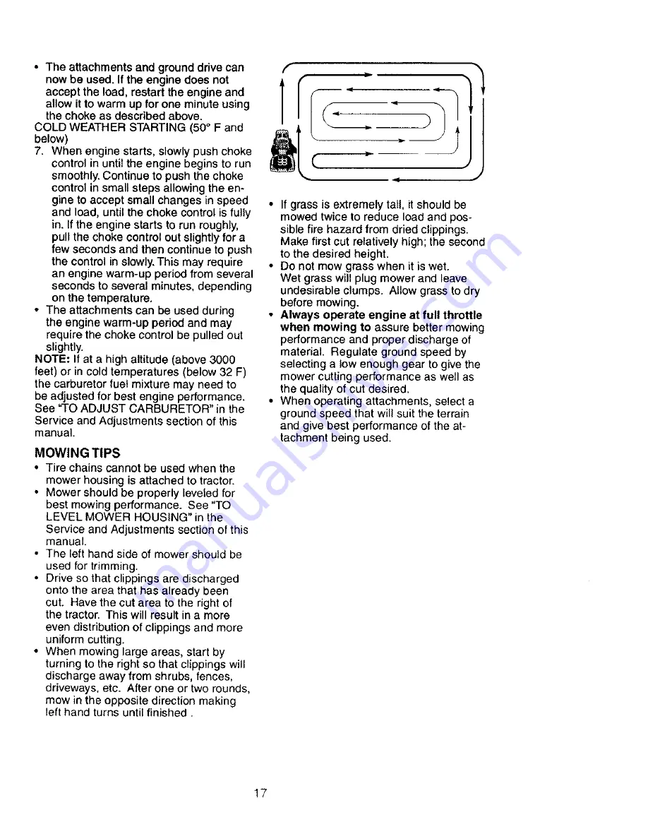 Craftsman 917.27603 Owner'S Manual Download Page 17