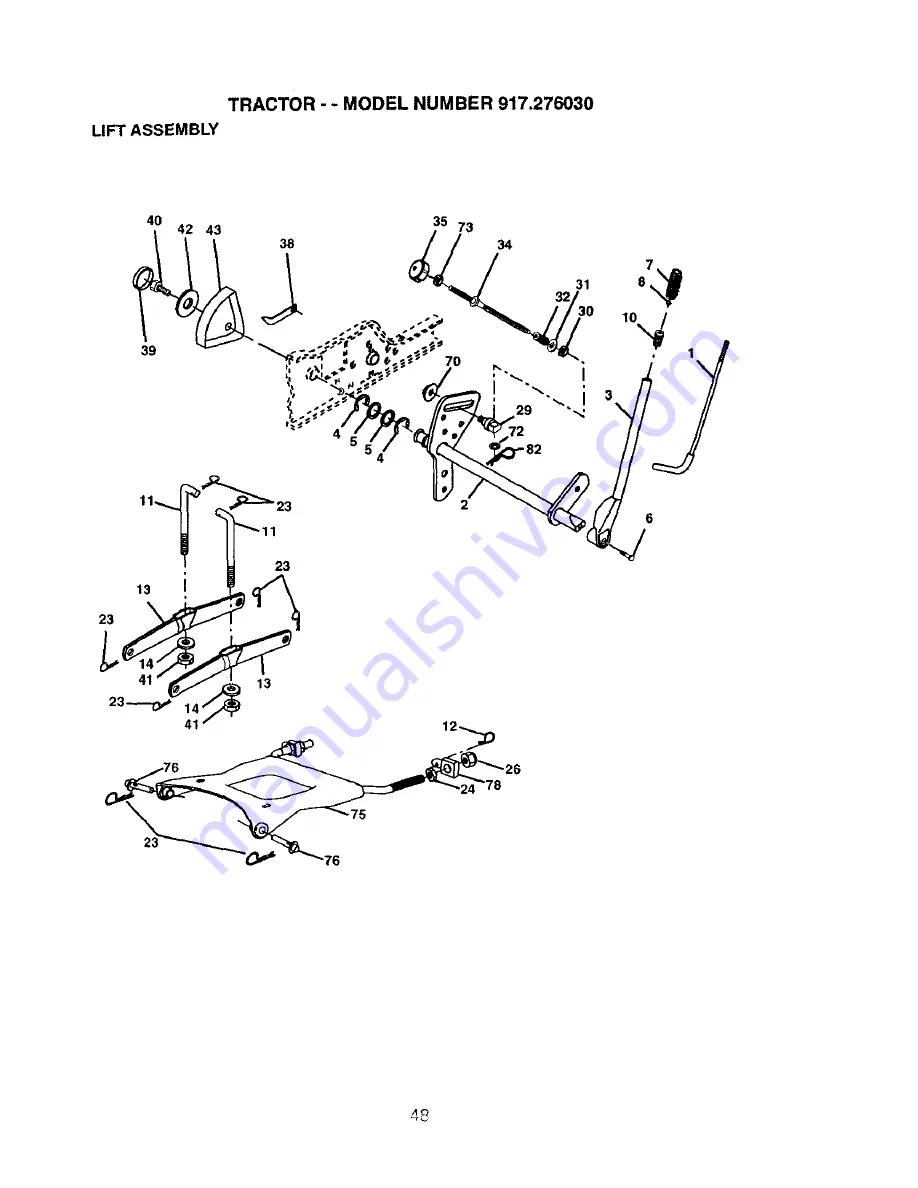 Craftsman 917.27603 Owner'S Manual Download Page 48