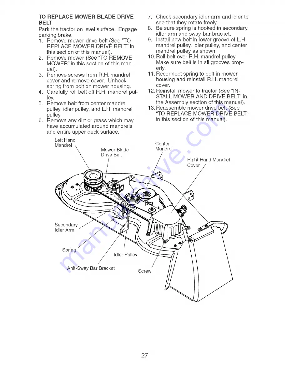 Craftsman 917.276040 Owner'S Manual Download Page 27