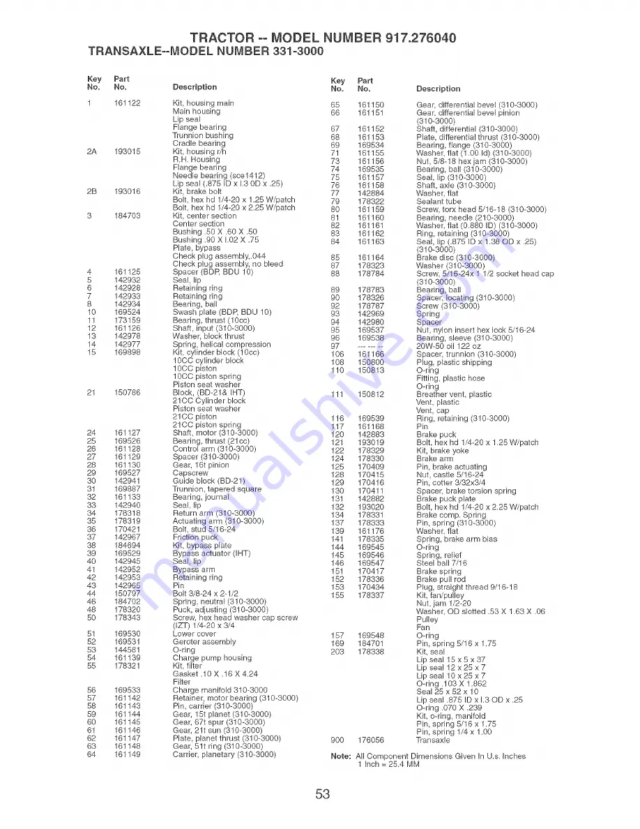 Craftsman 917.276040 Owner'S Manual Download Page 53