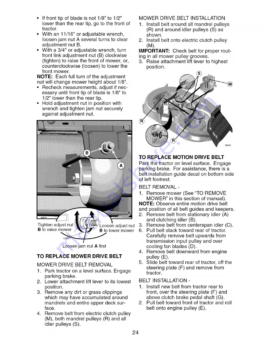 Craftsman 917.276180 Operator'S Manual Download Page 24