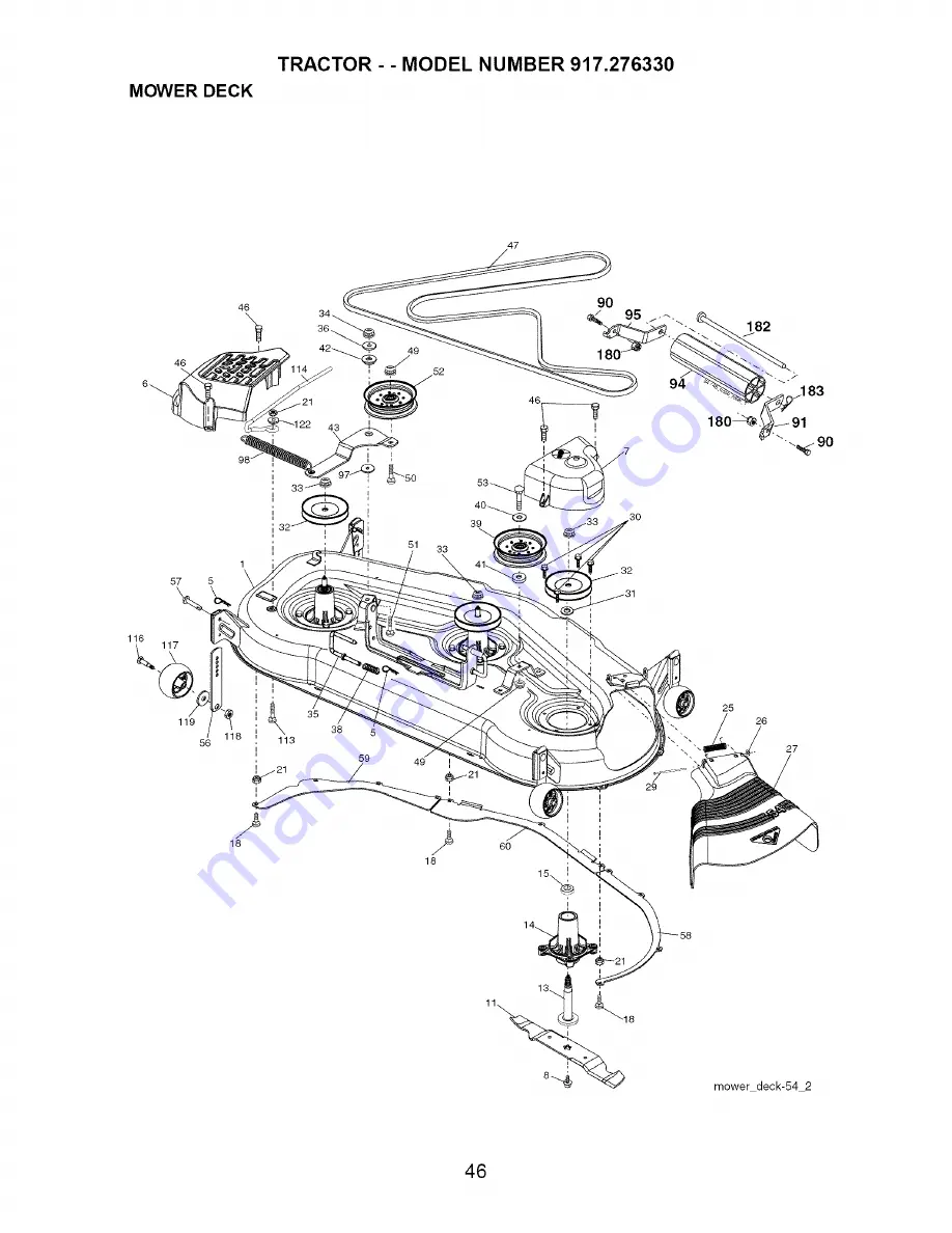 Craftsman 917.276330 Owner'S Manual Download Page 46