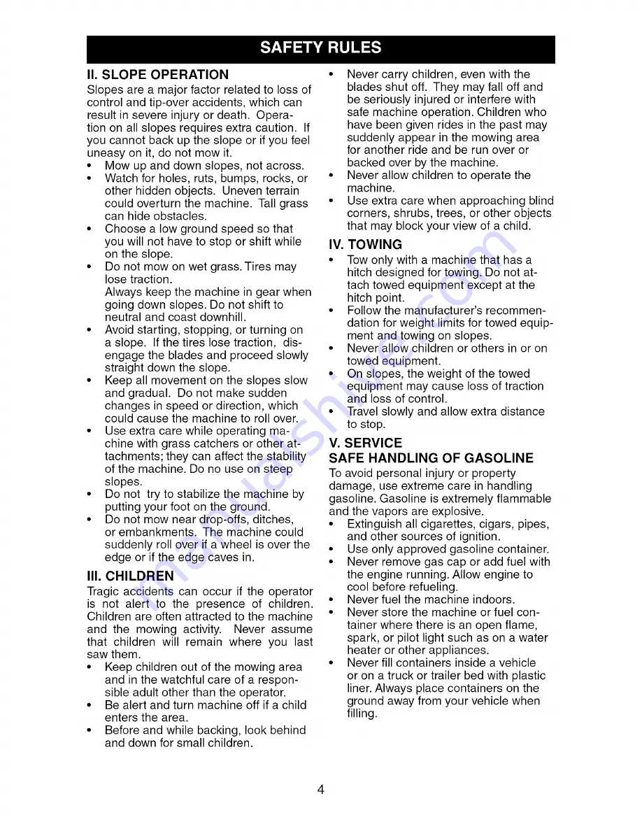 Craftsman 917.276350 Owner'S Manual Download Page 4