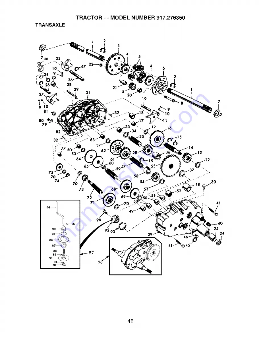 Craftsman 917.276350 Скачать руководство пользователя страница 48