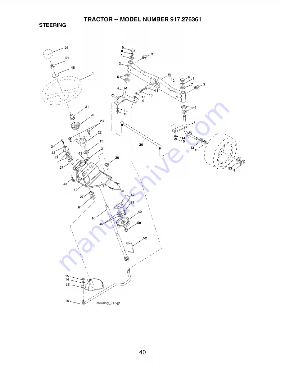 Craftsman 917.276361 Owner'S Manual Download Page 40