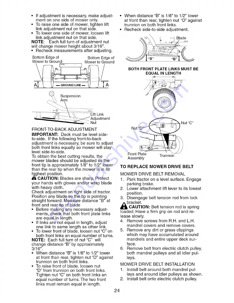 Craftsman 917.276380 Owner'S Manual Download Page 24