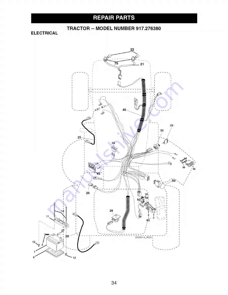 Craftsman 917.276380 Owner'S Manual Download Page 34