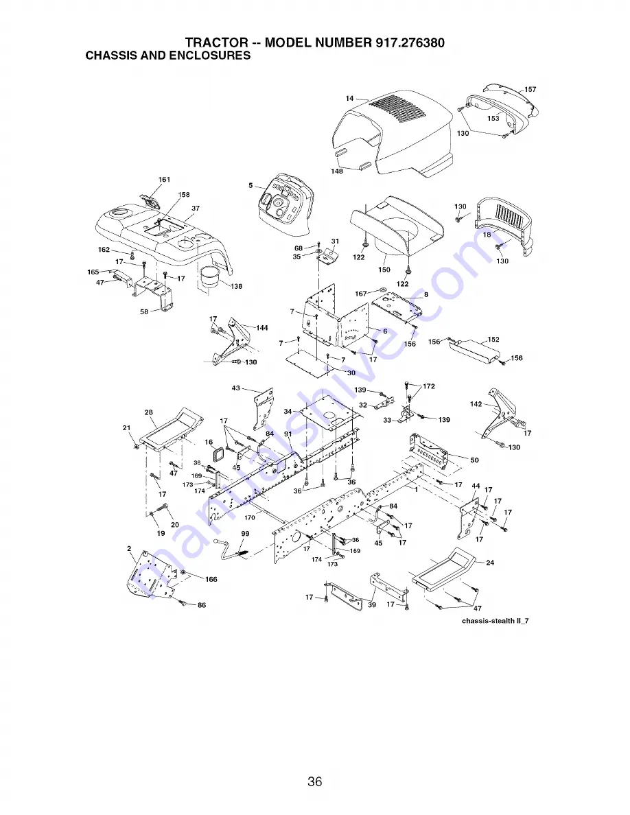 Craftsman 917.276380 Скачать руководство пользователя страница 36