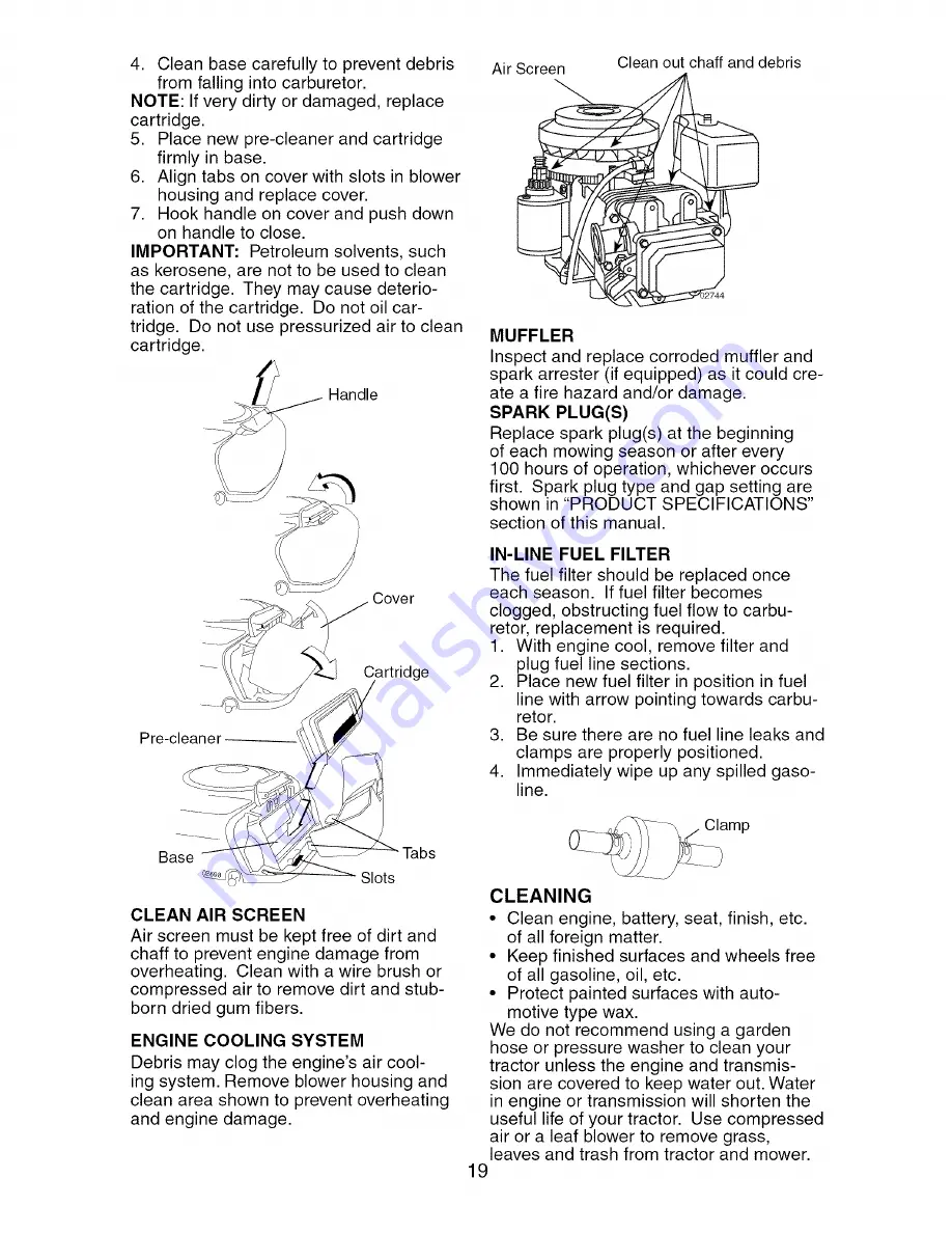 Craftsman 917.276630 Operator'S Manual Download Page 19