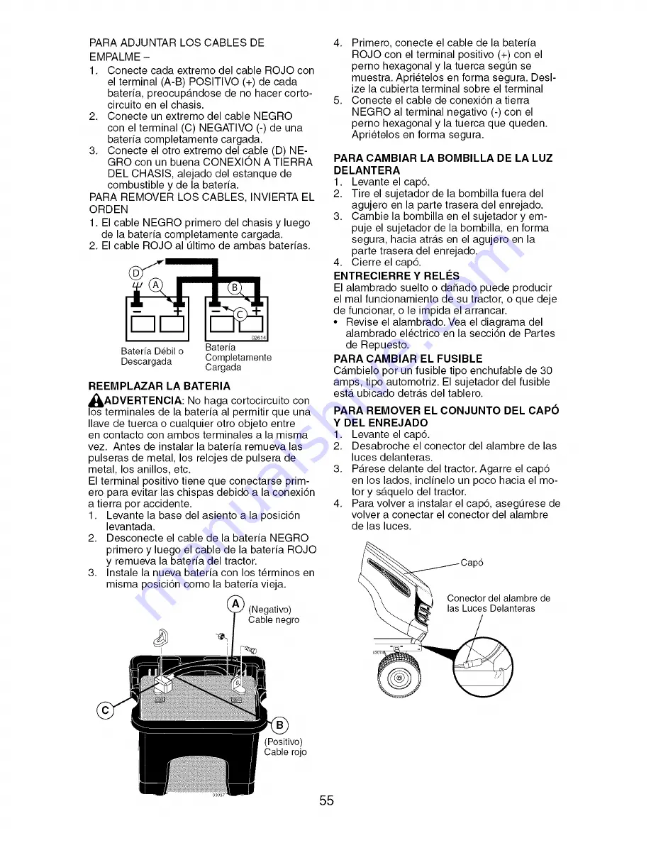 Craftsman 917.276630 Operator'S Manual Download Page 55