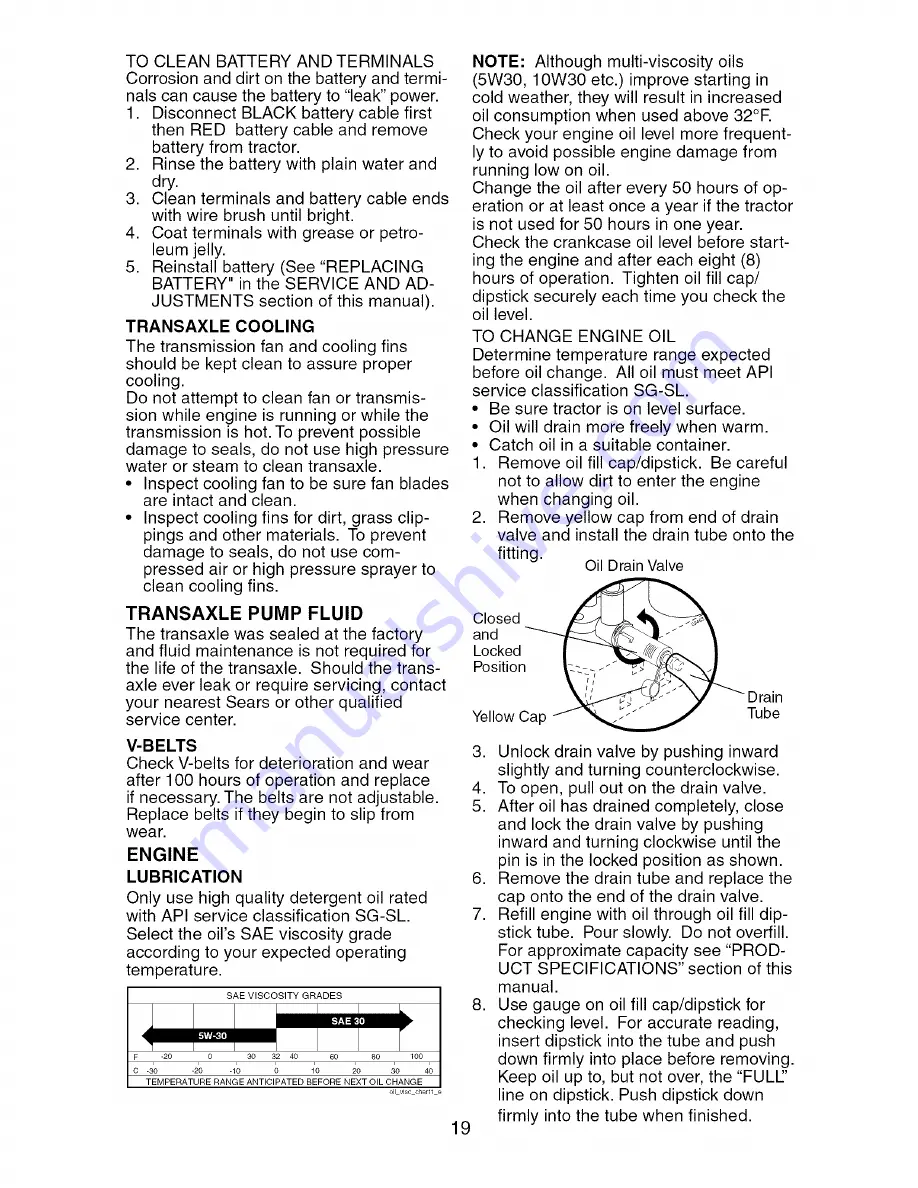 Craftsman 917.27664 Operator'S Manual Download Page 19