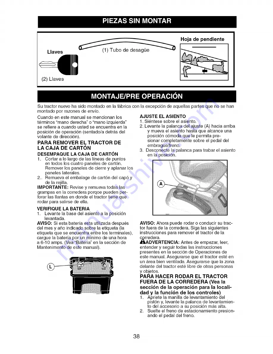 Craftsman 917.27664 Скачать руководство пользователя страница 38