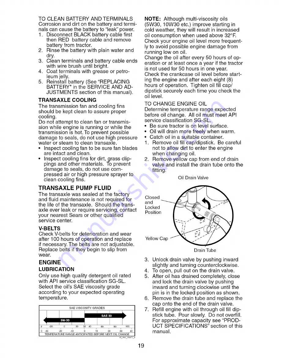 Craftsman 917.27668 Operator'S Manual Download Page 19