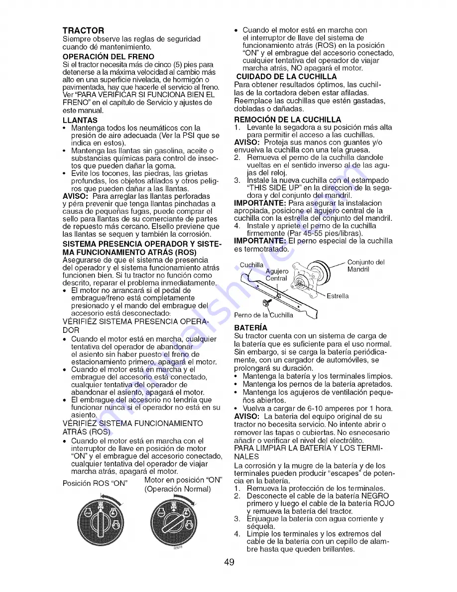 Craftsman 917.27668 Operator'S Manual Download Page 49