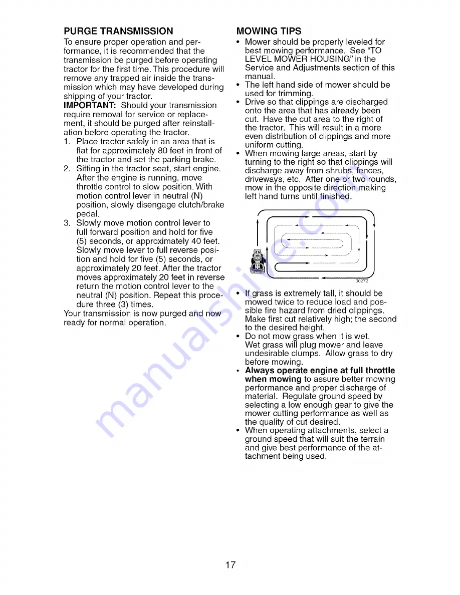 Craftsman 917.276781 Operator'S Manual Download Page 17