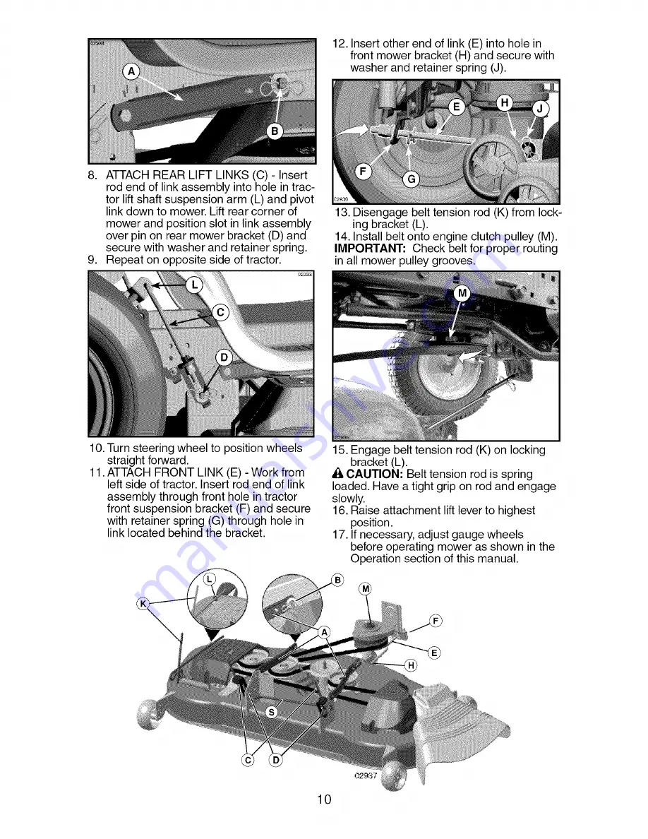 Craftsman 917.276800 Operator'S Manual Download Page 10