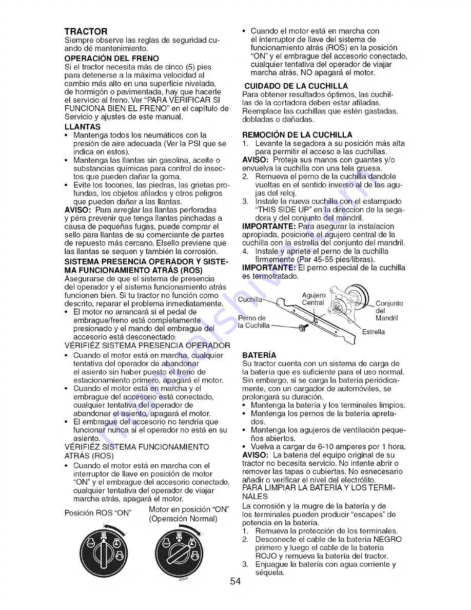 Craftsman 917.276800 Operator'S Manual Download Page 54