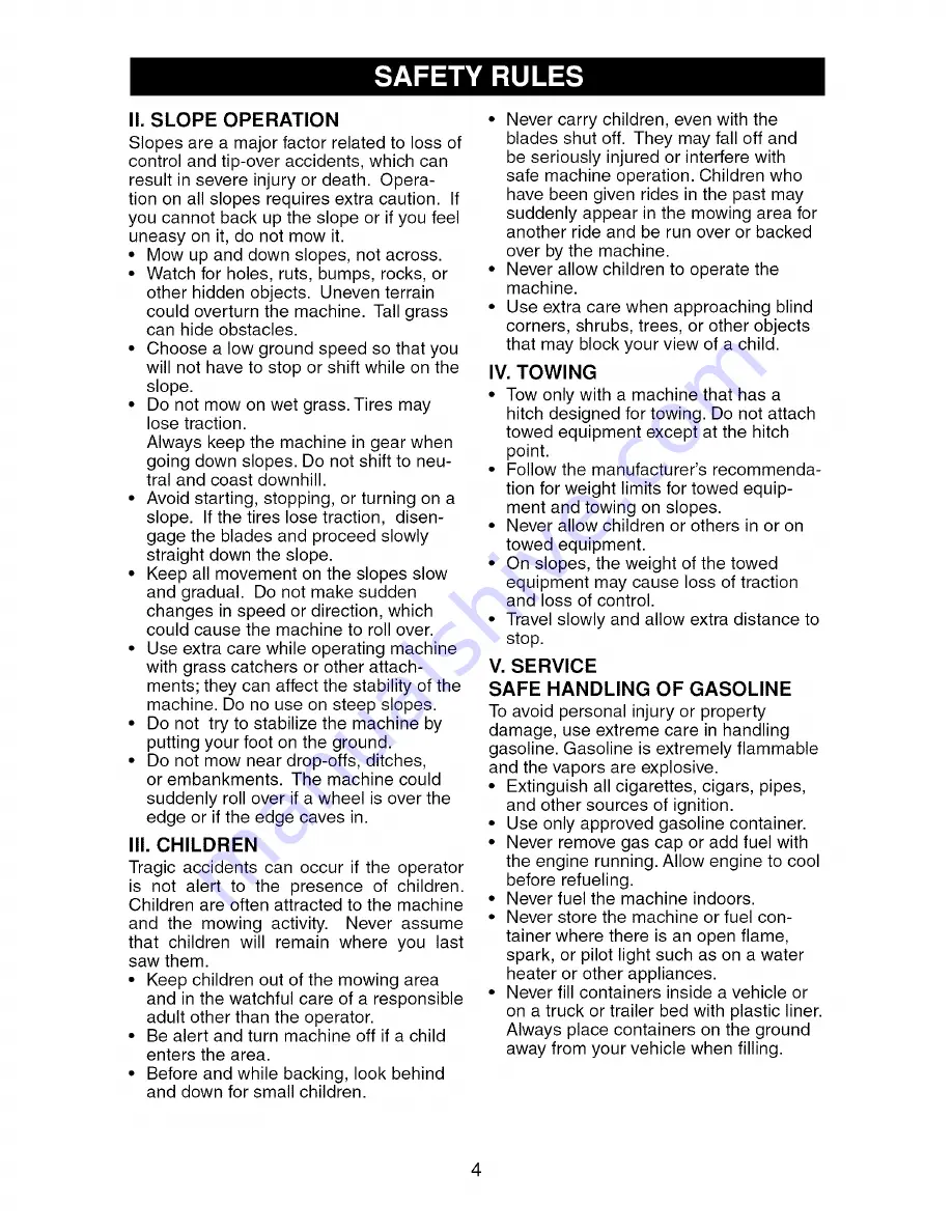 Craftsman 917.276810 Operator'S Manual Download Page 4