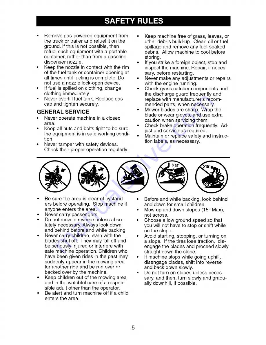 Craftsman 917.27682 Operator'S Manual Download Page 5