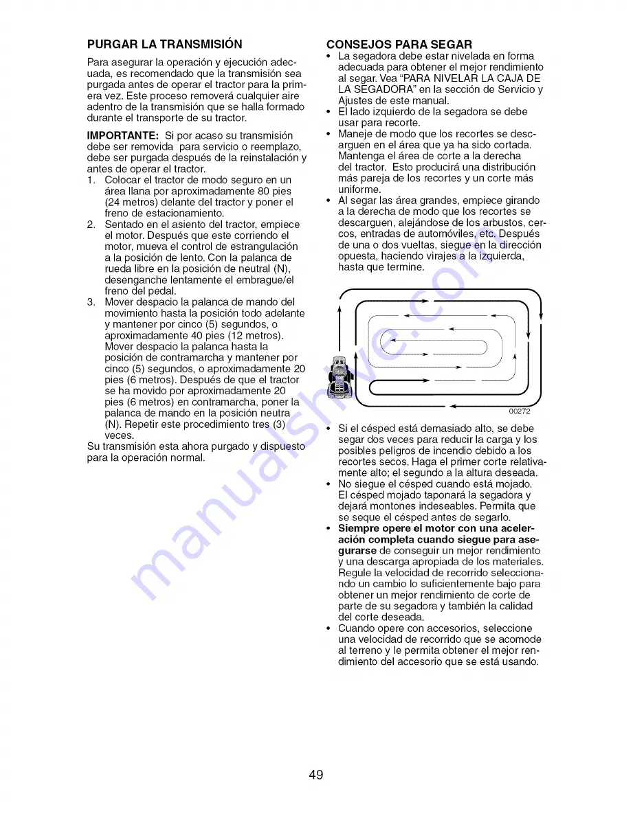 Craftsman 917.27682 Operator'S Manual Download Page 49