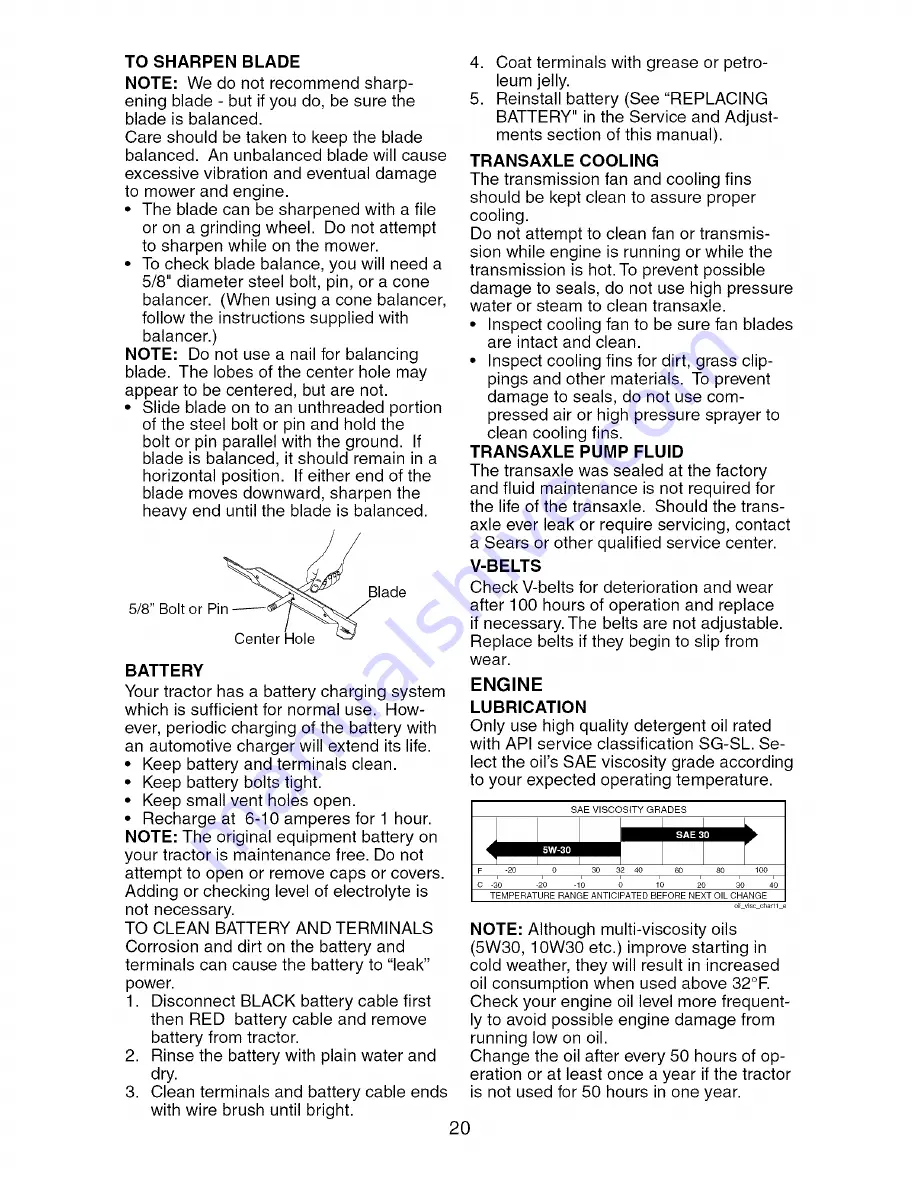 Craftsman 917.276823 Operator'S Manual Download Page 20